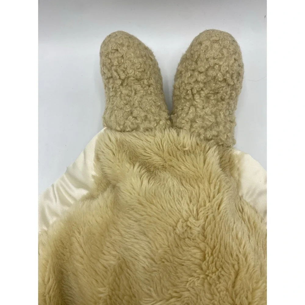 My‎ Banky Tan Teddy Bear Security Blanket Lovey Billy Plush Satin Beige